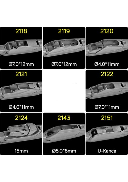 380MM Skoda Activa Iıı Sw 2012-2019 Arka Silecek Takımı Aparatlı