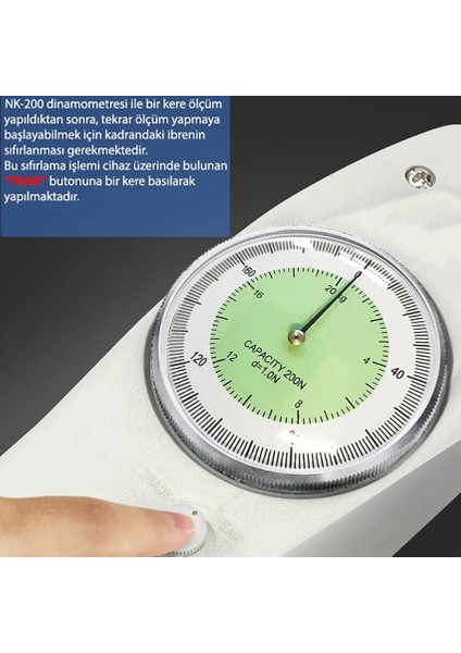 Nk 200 Analog Dinamometre, Kuvvet Ölçer