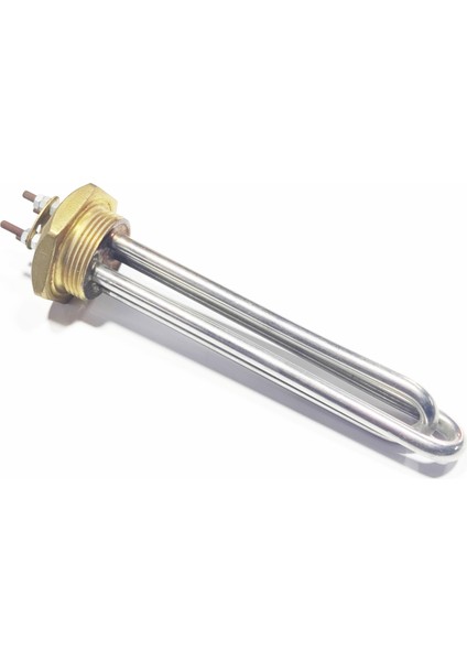 17cm 1 1/4 inç CR304 vidalı 1250W+1250W=2500W ısıtıcı rezistans