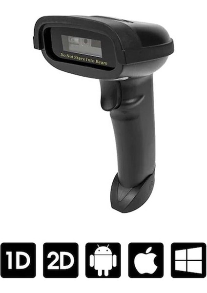 TİGER CS620 2D BLUETOOTH KABLOSUZ-KABLOLU KAREKOD BARKOD OKUYUCU