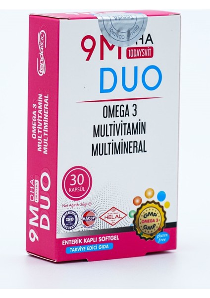 9M10DAYSVİT Softgel 30 Kapsül