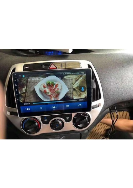 Hyundai  I20 Android Kablosuz Carplay Navigasyon Multimedya 9 Inch Ekran 2 GB Ram 32 GB Rom