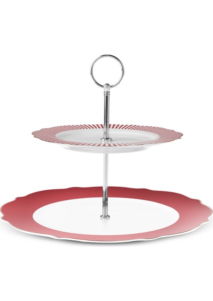 New Romantic Katlı Kurabiyelik Kırmızı