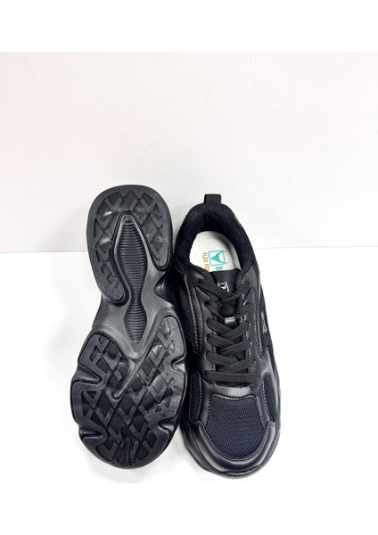 Kalın Tabanlı Ortopedik Fileli Erkek Sneakers Spor Ayakkabı fırsatları