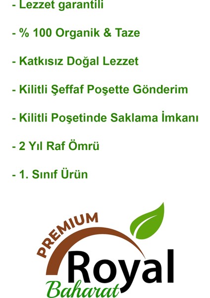 Royal Baharat Taze Zencefil Deluxe Seri Organik Lezzetli 250 gr