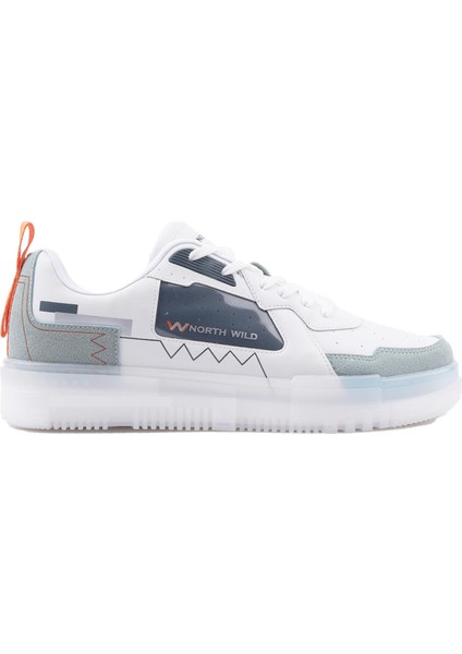 Planet Unisex Sneakers - Beyaz-Oranj