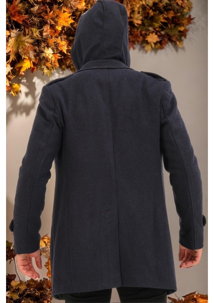 PLT8401 Dewberry Erkek Palto-Açık Diagonal Lacivert fiyatları