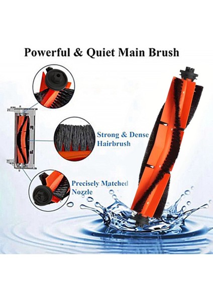 Xiaomi Dreame W10 Robotik Elektrikli Süpürge Filtresi Ana Fırça Için 3 Adet (Yurt Dışından) fiyatları