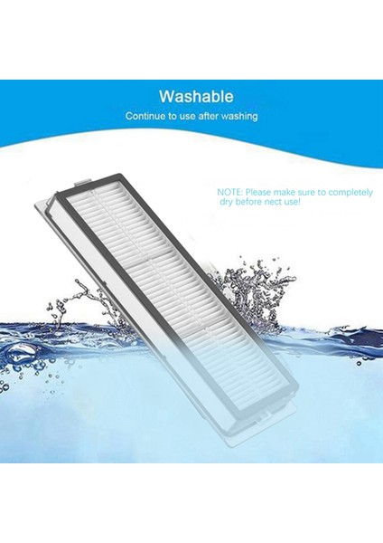 Xiaomi Dreame W10 Robotik Elektrikli Süpürge Filtresi Ana Fırça Için 3 Adet (Yurt Dışından) modelleri