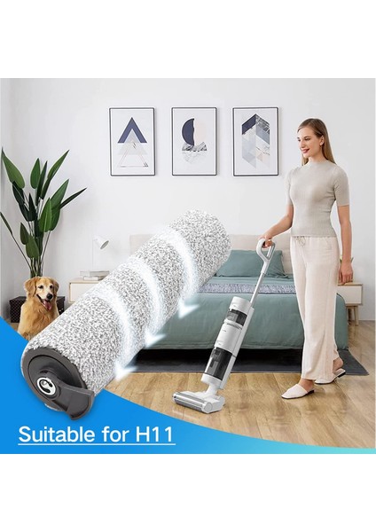 Dreame H11/H11 Max Elektrikli Süpürge Için Hepa Filtre ve Fırça Rulosu (Yurt Dışından)
