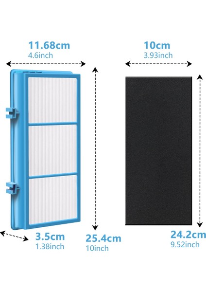 Aer1 Serisi Için Holmes HAPF30AT ve HAP242 Hava Temizleme Cihazı Filtresi (Yurt Dışından) fırsatları