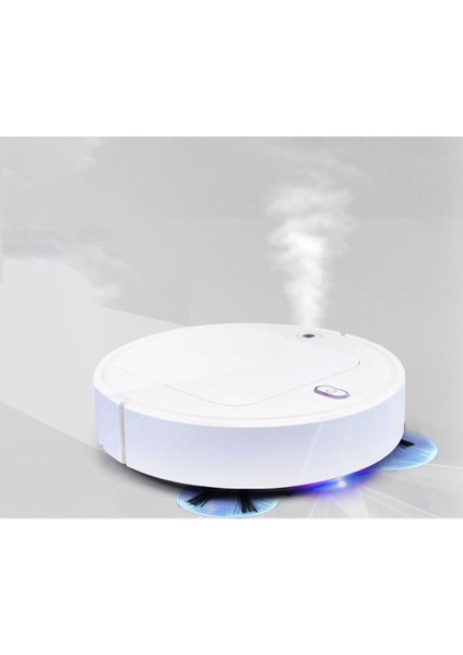 Hem Kuru Hem De Islak Kullanım Için 3'ü 1 Arada Akıllı Süpürme Robotu Tembel Süpürge (Yurt Dışından)