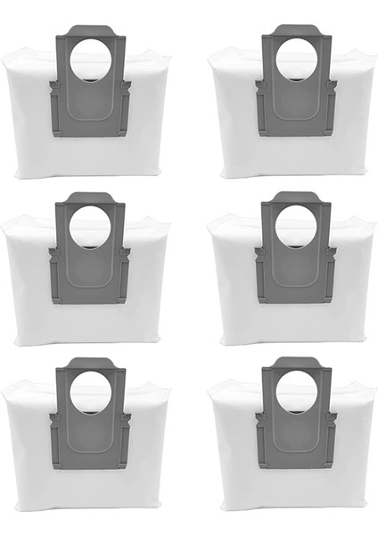 Roborock Q7 T8 S7 Maxv Ultra G10S Için 6'lı Elektrikli Süpürge Torbası Paketi (Yurt Dışından)