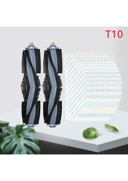 Ecovacs Deebot T10 Için 17 Adet Paspas Bezi Ana Fırçalar (Yurt Dışından)