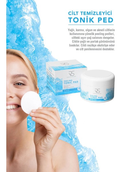 Rise & Shine Peeling Tonik Pad - 40 Adet modelleri