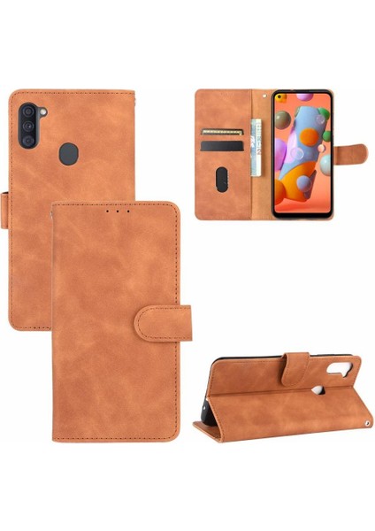 Kart Tutucu Kickstand Koruyucu Kapak ile Samsung Galaxy A11 Için Kılıf (Yurt Dışından) fiyatları