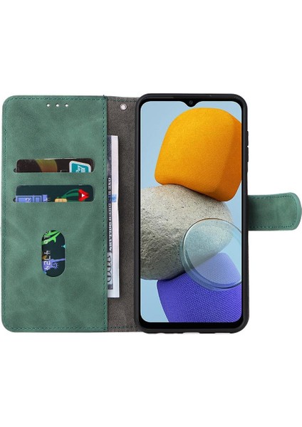 Samsung Galaxy M23 5g Deri Folio Flip Kılıf Koruyucu Kapak (Yurt Dışından) fırsatları