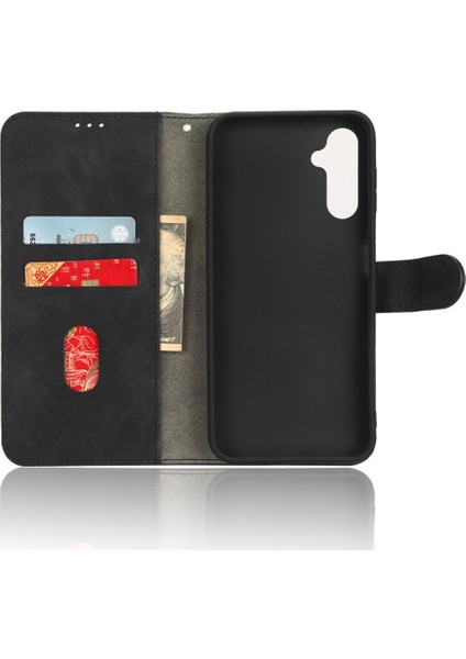 Kart Tutucu Kickstand Deri Folio ile Samsung Galaxy A14 5g Için Kılıf (Yurt Dışından) indirimleri