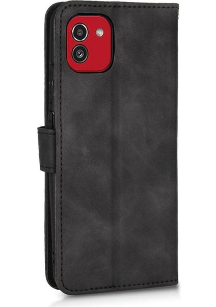 Kart Tutucu Kickstand Kart Ekleme ile Samsung Galaxy A03 Için Kılıf (Yurt Dışından) modelleri