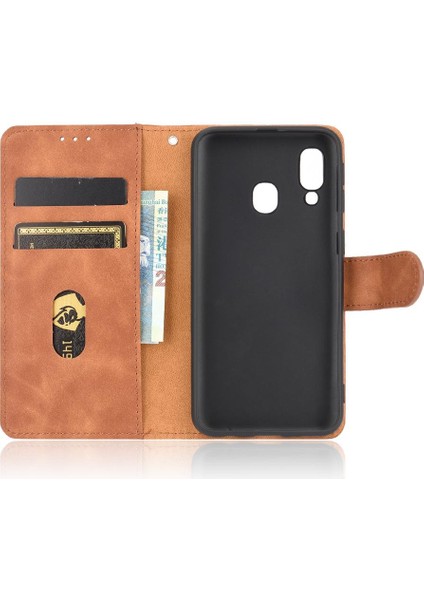 Kart Tutucu Kickstand ile Samsung Galaxy A40 Kart Ekleme Için Kılıf (Yurt Dışından) indirimleri