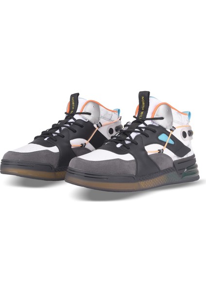 Between Erkek Sneakers - Siyah Beyaz Oranj modelleri