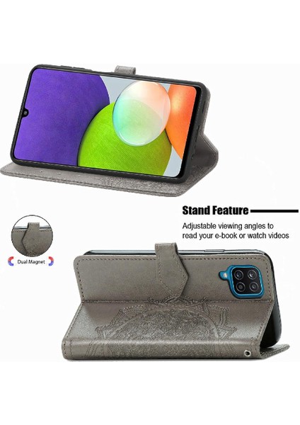 Samsung A22 4g Zarif Desen Darbeye Kapak Kapak Deri (Yurt Dışından) modelleri