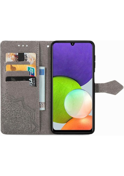 Samsung A22 4g Zarif Desen Darbeye Kapak Kapak Deri (Yurt Dışından) indirimleri