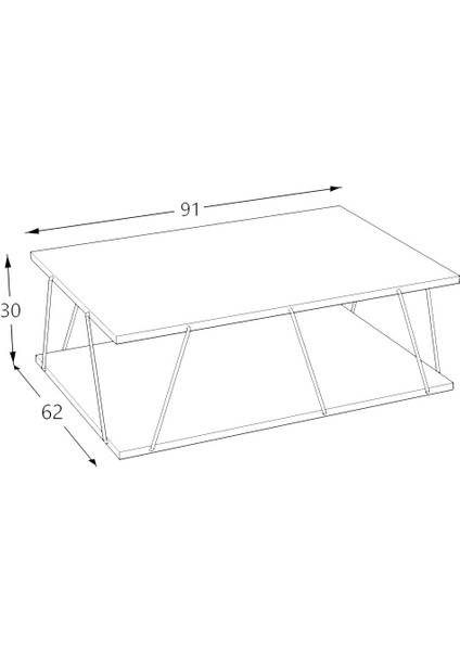 Tessa Modern Orta Sehpa indirimleri