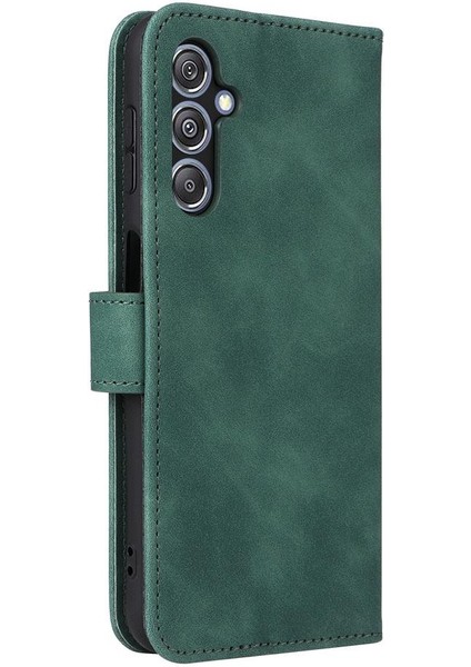 Samsung Galaxy M34 5g Için Kılıf Koruyucu Kapak Deri Folio Flip Kılıf (Yurt Dışından)