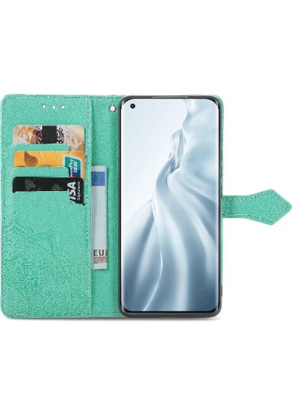 Xiaomi 11 Için Kılıf Darbeye Deri Kılıf Basit Iş Zarif (Yurt Dışından) modelleri