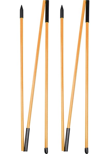 2 Adet Golf Hizalama Eğitim Çubukları Hizalama Aracı 48 "golf Salıncak Eğitmeni Turuncu (Yurt Dışından) fırsatları