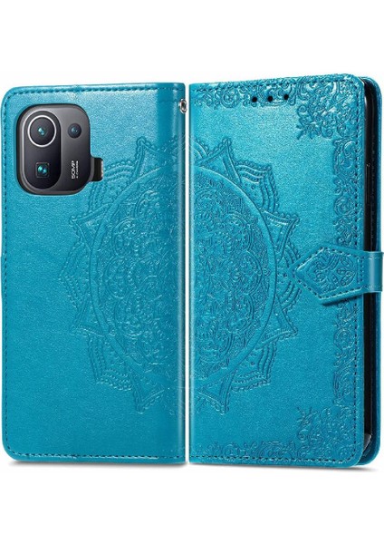 Xiaomi 11 Pro Kılıf Için Kılıf Kapak Çevirin Zarif Desen Basit (Yurt Dışından)