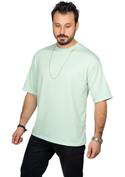Aşırı Terleme Önleyici Oversize T-Shirt, Ter Sızdırmaz, Çift Katmanlı
