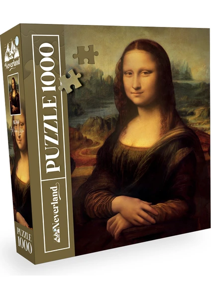 1000 Parça Puzzle - Mona Lısa