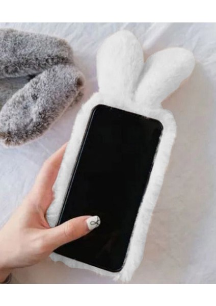 Samsung Galaxy A14 4g/5g Sevimli Peluş Oyuncaklar Tavşan Kürklü Kılıf Tavşan Kürk Kılıf Yumuşak Silikon Darbeye Dayanıklı Kapak, Glitter Kristal Elmas Kızlar Hediye (Yurt Dışından) modelleri