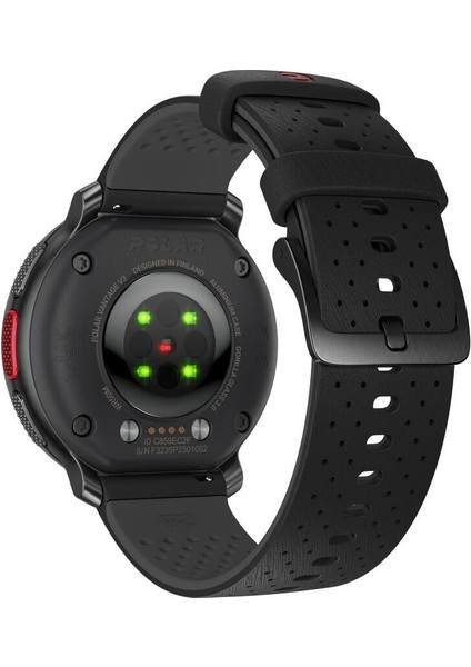 Vantage V3 Gps'li Premium Çoklu Spor Saati Blk/blk S-L Hr