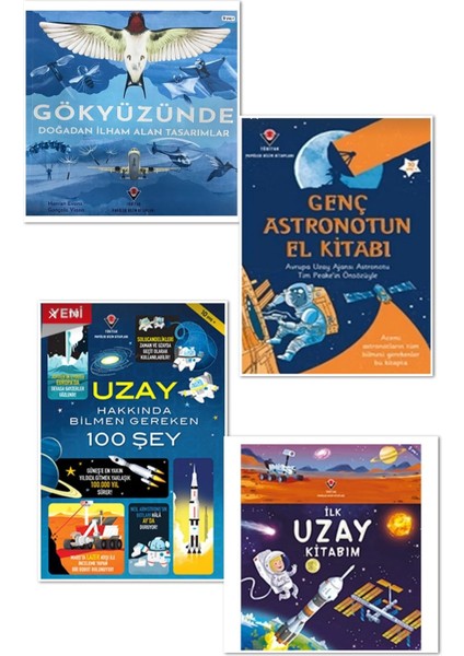 Gökyüzünde, Genç Astronotun El Kitabı, Uzay Hakkında Bilinmesi Gereken 100 Şey ve Ilk Uzay Kitabım