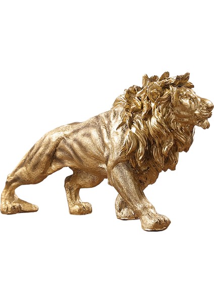 Yaratıcı Aslan Heykeli Aslan Heykelcik Koleksiyon Sanat El Sanatları Reçine Hediyeler Için (Yurt Dışından) modelleri