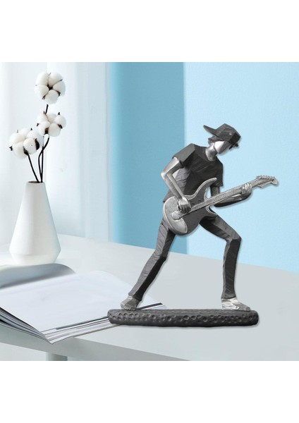 Art Rock Grubu Oyuncu Heykeli Şarkıcı Müzik Aletleri Heykel Stüdyo Elektro Için (Yurt Dışından)