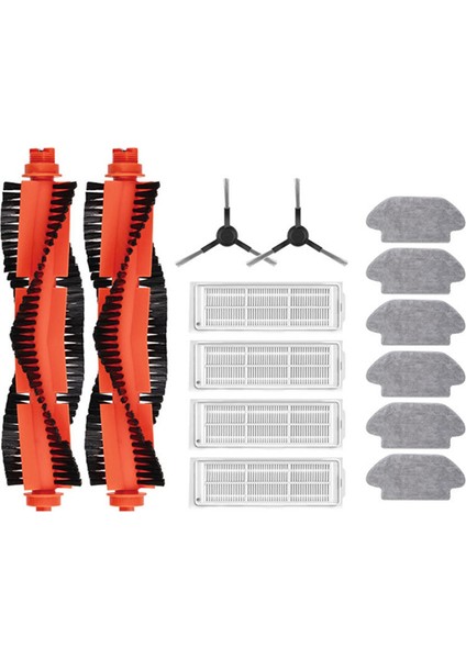 Ana Yan Fırça Filtresi Paspas Bezi Yedek Aksesuarlar (Yurt Dışından)