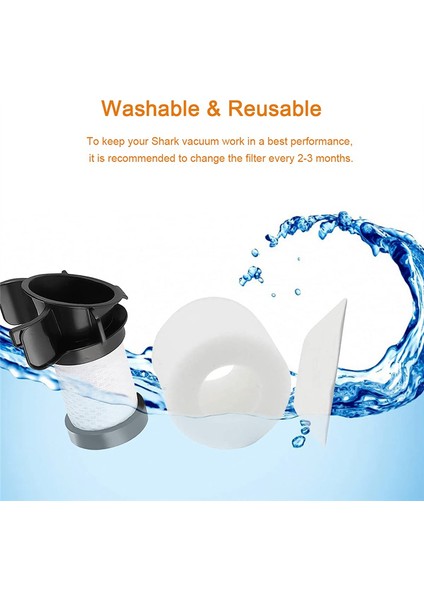 Shark IF100 HV390 IF200 IC205 Için Yedek Parçalar Hepa Filtre (Yurt Dışından) indirimleri