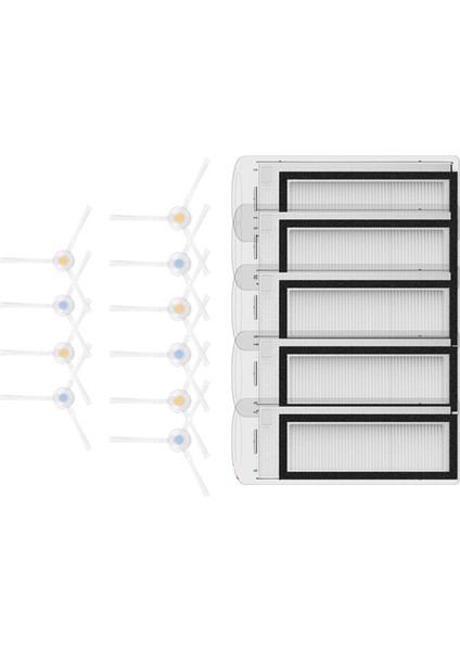 Narwal T10 Yıkanabilir Yan Fırçalar Hepa Filtreleri Için 15 Adet Aksesuar (Yurt Dışından) modelleri