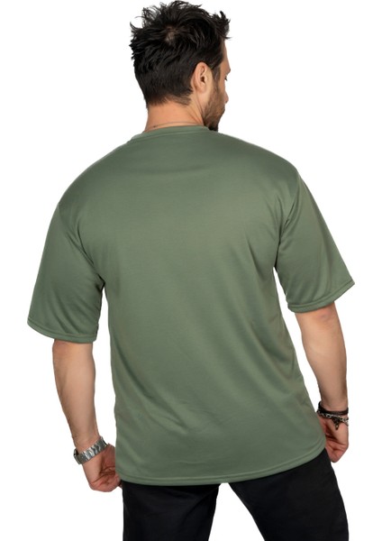 Aşırı Terleme Önleyici Oversize T-Shirt, Ter Sızdırmaz, Çift Katmanlı
