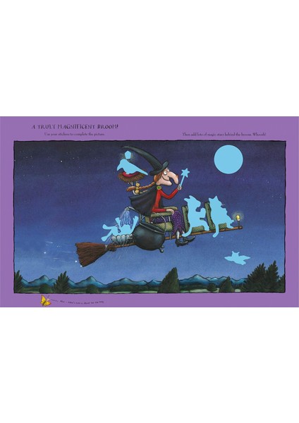 Pan Macmıllan   Room On The Broom Sticker Book