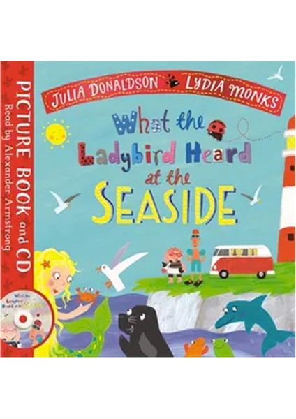 Pan Macmıllan   What The Ladybird Heard At The Seaside : Book And CD Pack