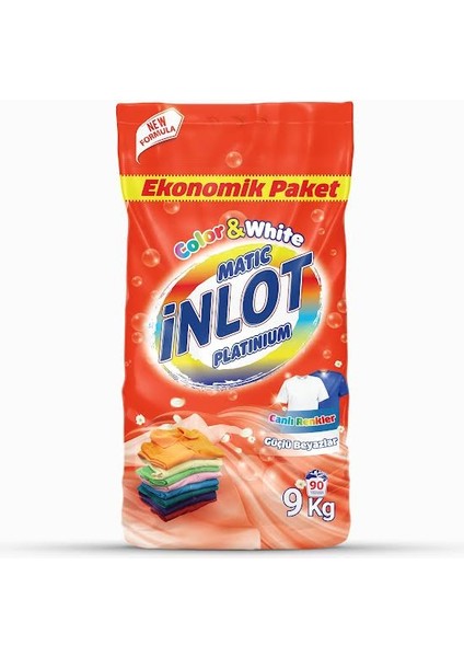 Inlot Matic Beyazlar ve Renkliler Için Çamaşır Deterjanı 9 kg