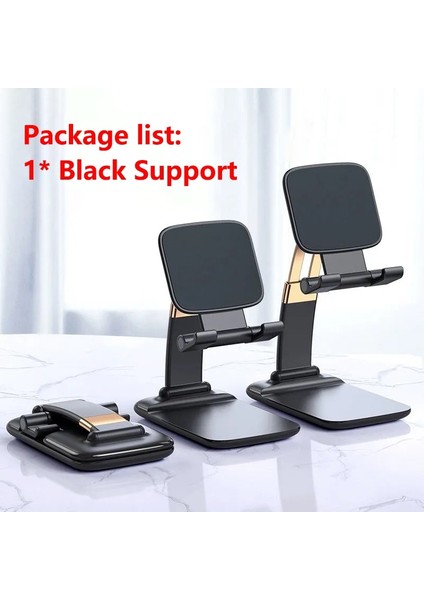 Siyah-Shensuo Tarzı 2022 Metal Masaüstü Tablet Tutacağı Masa Hücresi Katlanabilir Uzatılabilir Destek Masası Cep Telefonu Tutacağı iPhone iPad Için Ayarlanabilir Stand (Yurt Dışından)