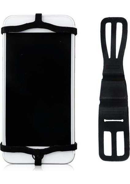 No.4 Tarzı Yeni Evrensel Bisiklet Bisiklet Bisiklet Silikon Elastik Cep Telefonu Tutucu Cep Telefonu Z07 Için Montaj (Yurt Dışından) indirimleri