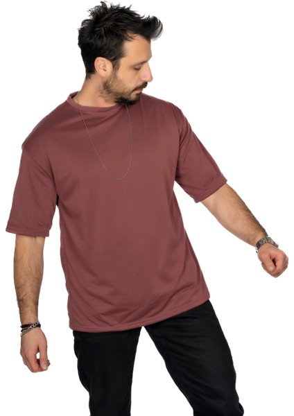Aşırı Terleme Önleyici Oversize T-Shirt, Ter Sızdırmaz, Çift Katmanlı