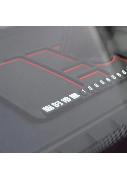 Siyah Stil Çok Fonksiyonlu Araba Kaymaz Mat Oto Telefon Tutacağı Kaymaz Yapışkan Anti Slide Dash Telefon Montajı Silikon Pano Araba Pad Mat (Yurt Dışından) indirimleri